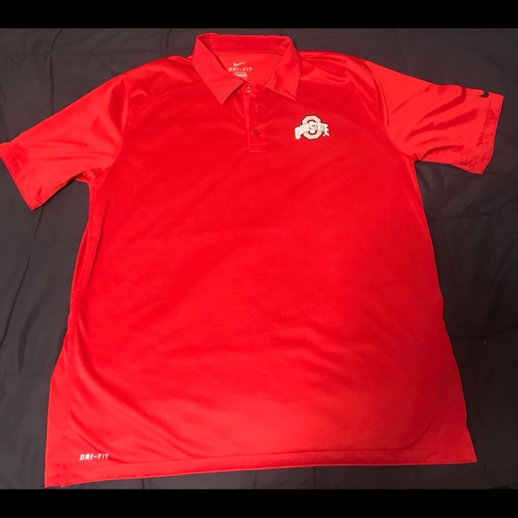 Nike Other - Ohio state men’s 3/4 button up